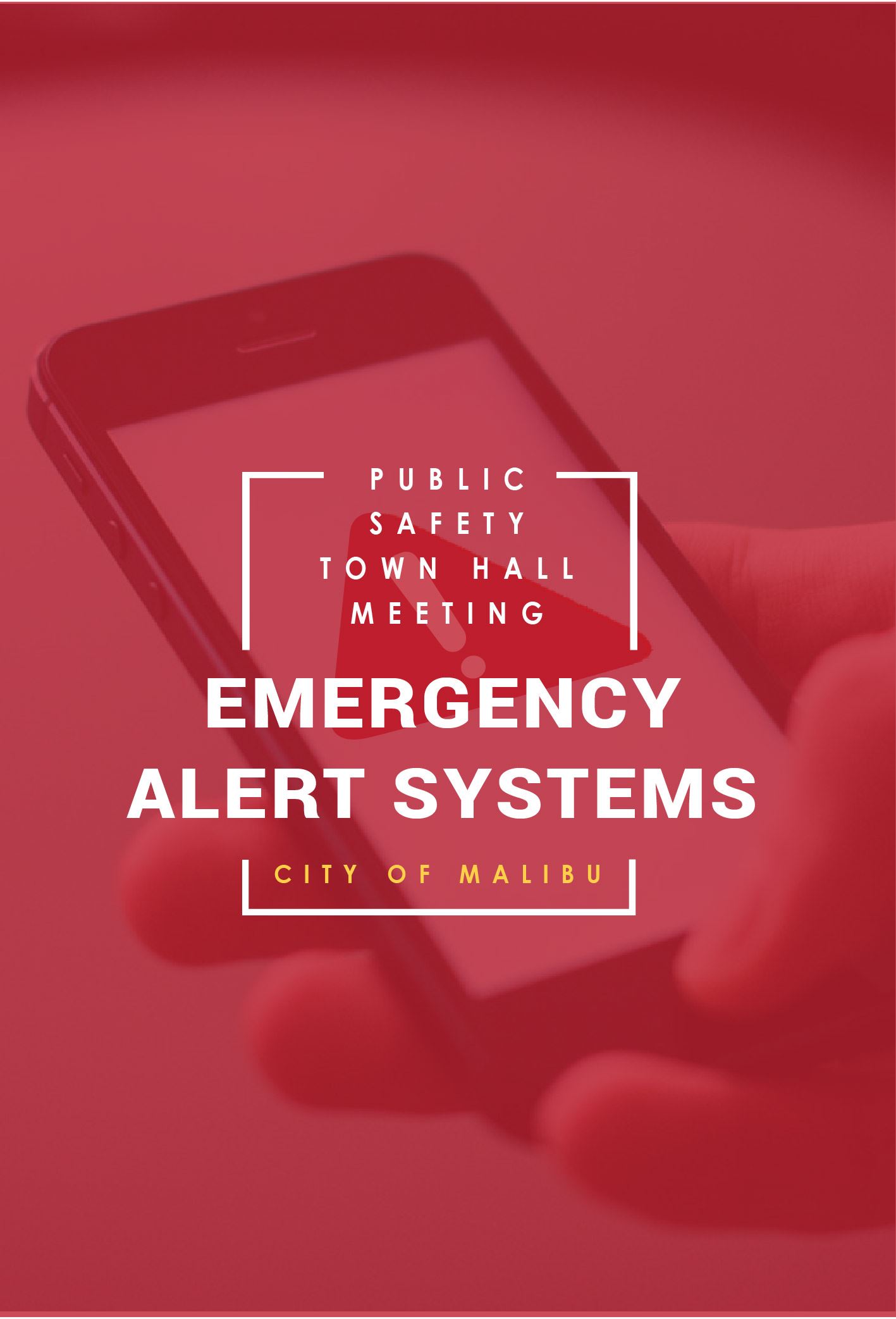 Townhall alert-newsflash