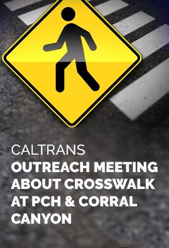 Caltrans Corral Crosswalk Meeting