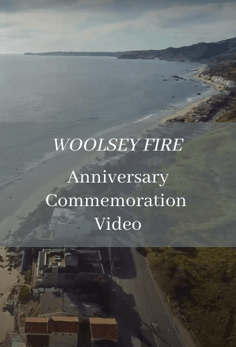 Woolsey Fire Anniversary Commemoration Video