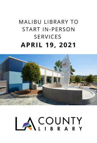 Library in person april 19 newsflash