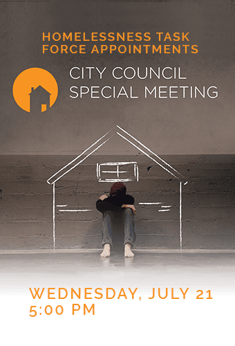 Homelessness Task Force meeting newsflash 7.21.21