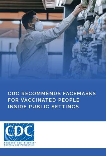 CDC recommends masks indoors newsflash