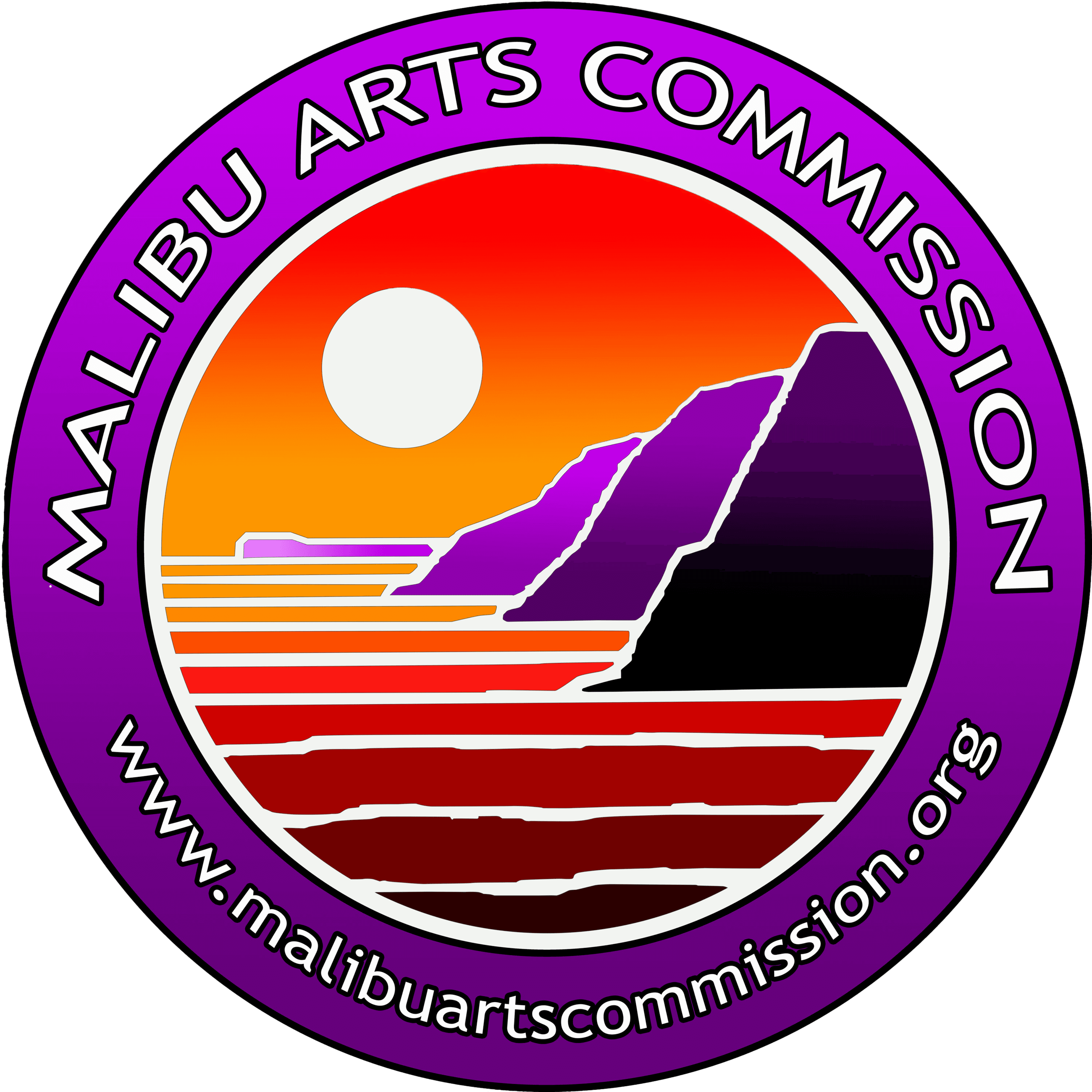 Malibu Arts Commission Logo 2021 Transparent Background
