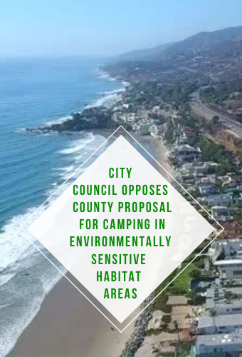 council opposes county camping in esha newsflash 4.19.2022