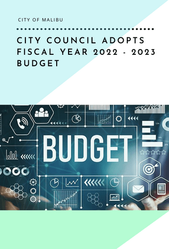 FY 22 23 budget adopted 