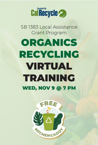 City of Malibu Organic Recycling virtual workshop November 9, 7PM