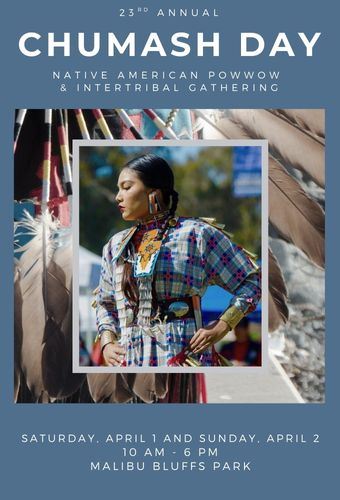 graphic - City of Malibu Chumash day April 1 and 2