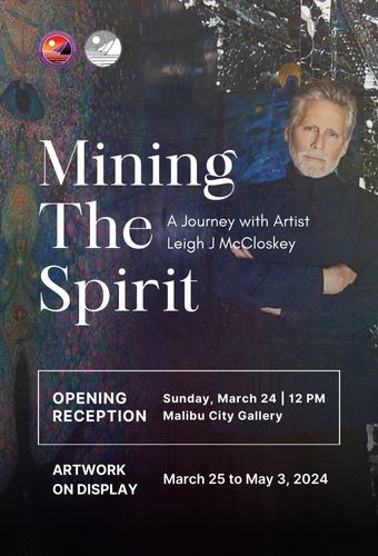 City of Malibu newsflash - public art exhibition works by Leigh McCloskey at City Hall