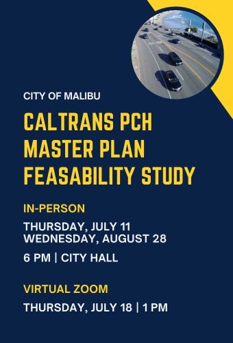 CALTRANS PCH MASTER PLAN STUDY  - newsflash