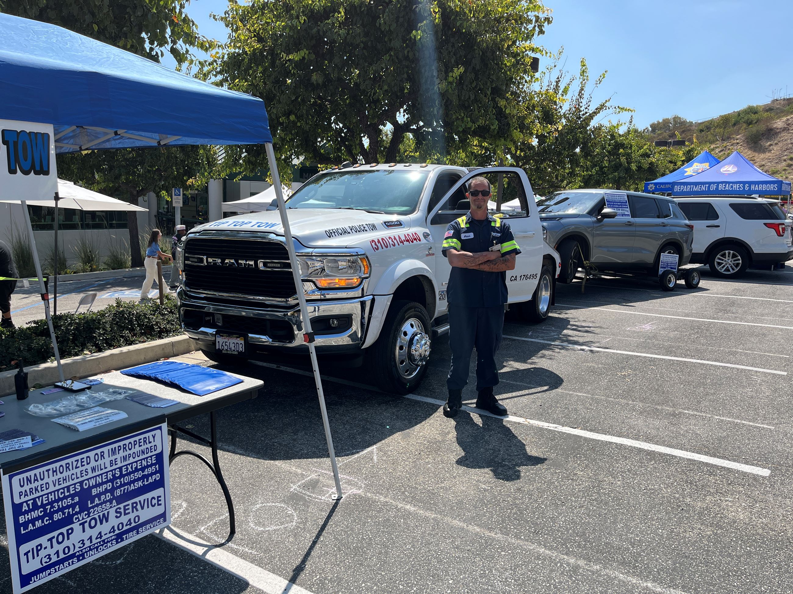 Safety and Preparedness Fair 2024 Tip Top Tow