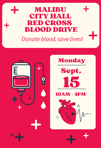 city hall blood drive 9.15.2025