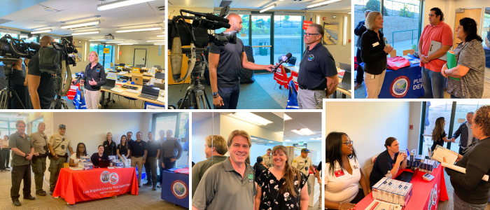 Woolsey Fire anniversary & day of preparedness public safety open house at city hall