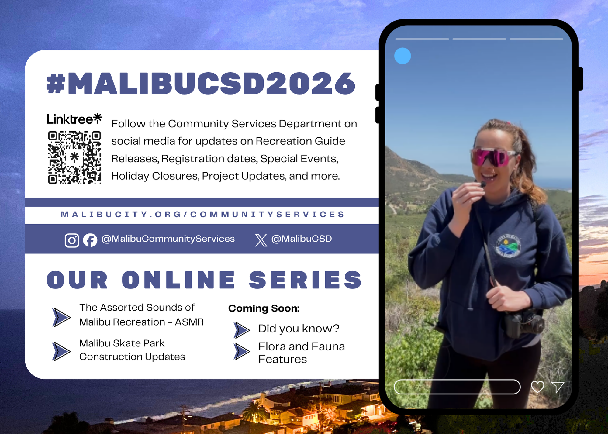 2026 Malibu CSD Social Media Card